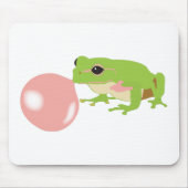 Blase Gum Frosch blasen Blase Mousepad (Vorne)