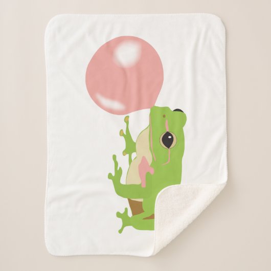 Blase Gum Frosch blasen Blase Sherpadecke (Vorderseite)
