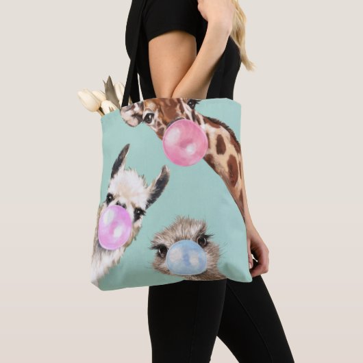 Blase Gum Gang in Grün Tasche (Von Nahem)