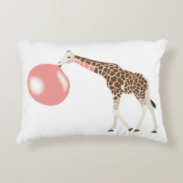 Blase Gum Giraffe Blasen Blase Dekokissen