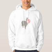 Blase Gum Llama Blasblase Hoodie (Vorderseite)