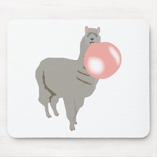 Blase Gum Llama Blasblase Mousepad (Vorne)