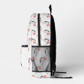 Blase Gum Penguin Blasen Individuelle Name Bedruckter Rucksack (Rechts)