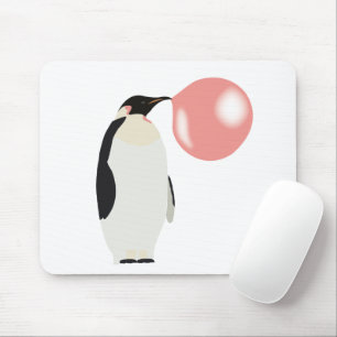 Blase Gum Pinguin Blasen Blase Mousepad