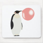 Blase Gum Pinguin Blasen Blase Mousepad (Vorne)