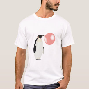 Blase Gum Pinguin Blasen Blase T-Shirt