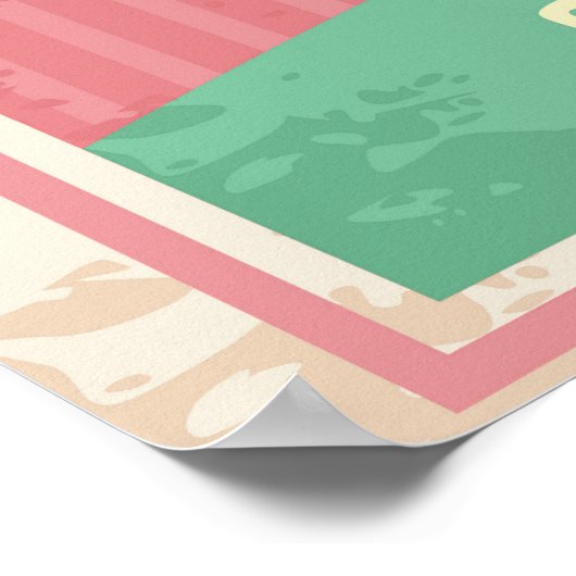 Blase Gum Poster (Ecke)