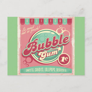 Blase Gum Postkarte
