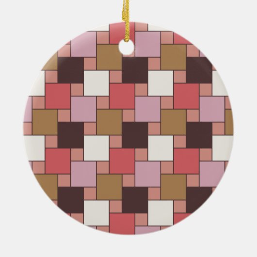 Blase Gum Sorbet Keramik Ornament (Hinten)