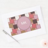 Blase Gum Sorbet Rechteckiger Aufkleber (Umschlag)