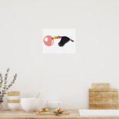 Blase Gum Toucan blasen Blase Poster (Küche)