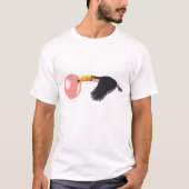 Blase Gum Toucan blasen Blase T-Shirt (Vorderseite)