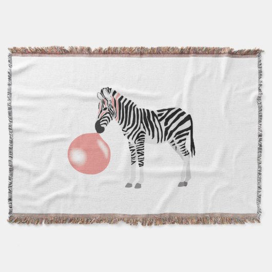 Blase Gum Zebra Blasen Blase Decke (Vorderseite)