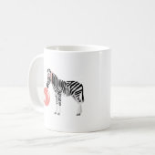 Blase Gum Zebra Blasen Blase Kaffeetasse (Vorderseite Links)