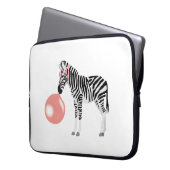 Blase Gum Zebra Blasen Blase Laptopschutzhülle (Vorderseite Links)