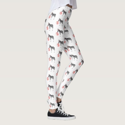Blase Gum Zebra Blasen Blase Leggings (Rechts)