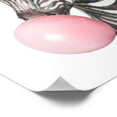 Blase Gum Zebra Cub Kinderzimmer Child Woodland Poster (Ecke)