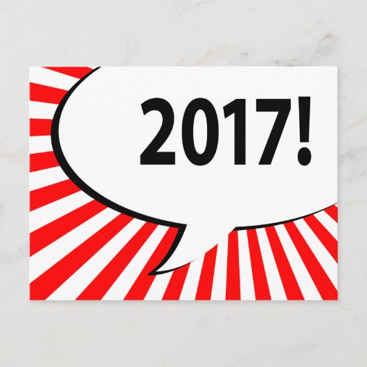 Blase im Comic 2017 Postkarte (Vorderseite)