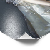 Blase Kaugummi diva du Barry Fotodruck (Ecke)