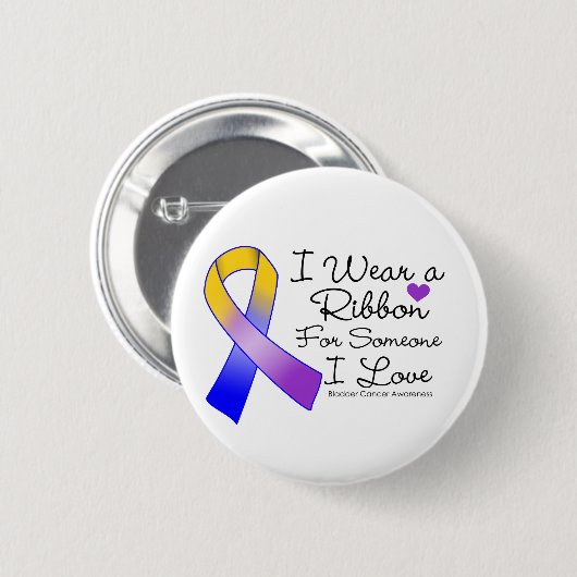 Blase Krebs Band Jemand I Liebe Button (Vorne & Hinten)