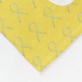 Blase Krebs Bewusstsein Band weich Chemo Blanket Fleecedecke (Ecke)