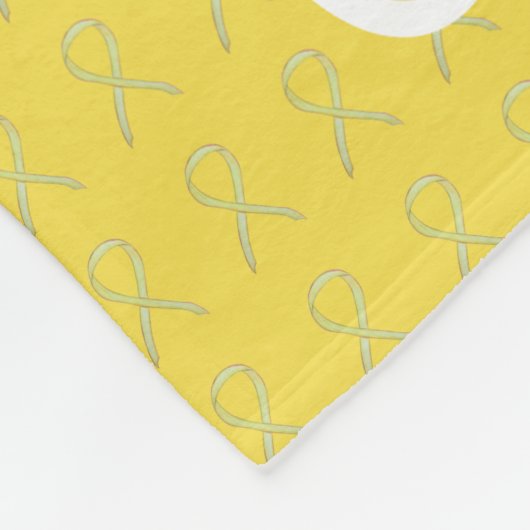 Blase Krebs Bewusstsein Band weich Chemo Blanket Fleecedecke (Ecke)