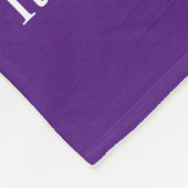 Blase Krebs Bewusstsein Ribbon Art Chemo Blanket Fleecedecke (Ecke)