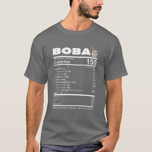 Blase Milk Tee Ernährung Witziger Boba Lover (Vorderseite)