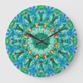 Blase-Mosaik Uhr I (Vorderseite)