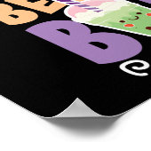 Blase No Talkie Before Boba Tee Poster (Ecke)