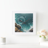 Blase Ozean Wall Uhr (Zuhause)