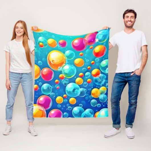 Blase Pop Delight Fleecedecke (Beispiel)