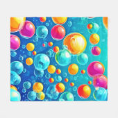Blase Pop Delight Fleecedecke (Vorderseite (Horizontal))