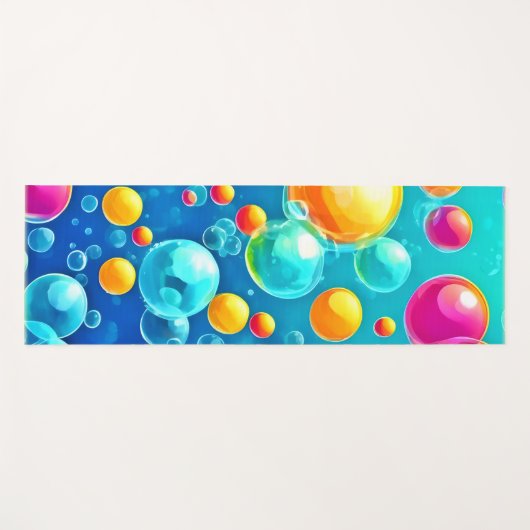 Blase Pop Delight Yogamatte (Vorderseite (Horizontal))