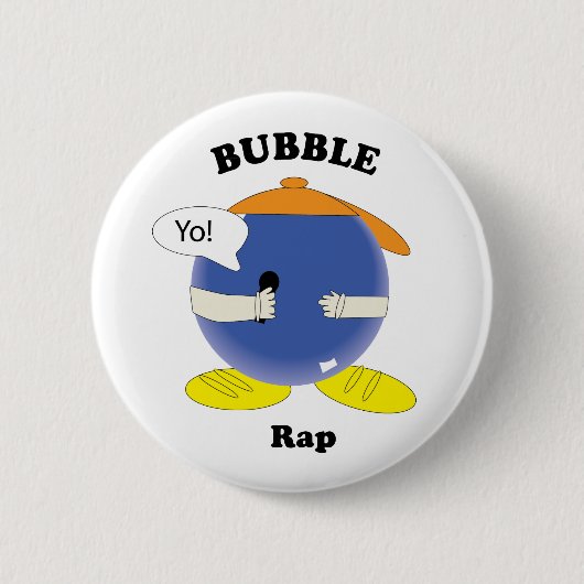 Blase Rap Button (Vorderseite)