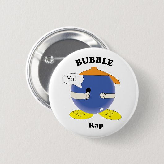 Blase Rap Button (Vorne & Hinten)