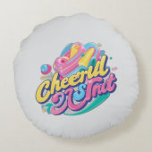 Blase Rundes Kissen (Rückseite)