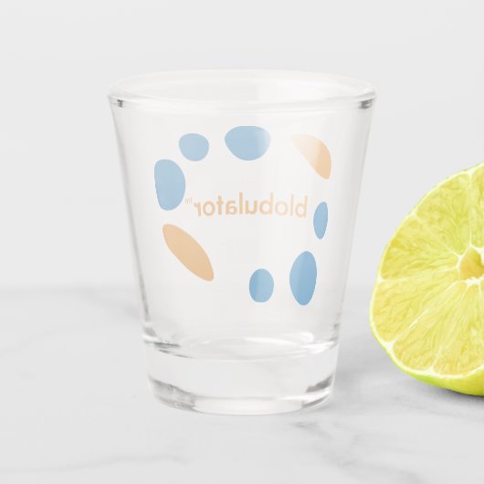 Blase Schnapsglas (Rückseite)