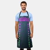 Blase Schürze (Getragen)