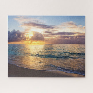 Blase Sunset auf den Kaimaninseln Puzzle