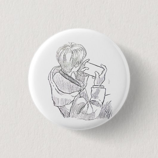 BLASE-Taste Button (Vorderseite)