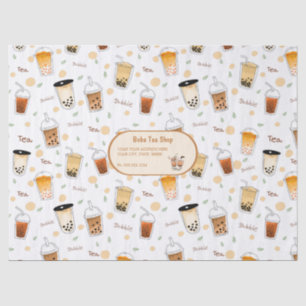 Blase Tee Business White Seidenpapier