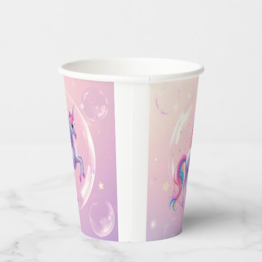 Blase Unicorn Pappbecher (Rechts)