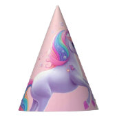 Blase Unicorn Partyhütchen (Vorderseite)