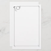 Blase Worm Briefpapier (Vorne/Hinten)