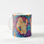 Blasen Art Design Tasse (Vorderseite Links)