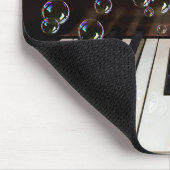 Blasen auf dem Piano Keyboard Mouse Pad Mousepad (Ecke)