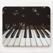 Blasen auf dem Piano Keyboard Mouse Pad Mousepad (Vorne)