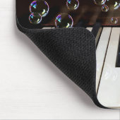 Blasen auf der Piano Keyboard Quotiermaus Mousepad (Ecke)