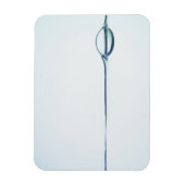 Blasen auf der Wasseroberfläche Magnet (Vertikal)